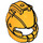 LEGO Helles Licht Orange Helm mit Light / Kamera (22380)