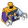 LEGO Bright Light Orange Jestro Minifig Torso (973 / 76382)