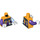 LEGO Bright Light Orange Jestro Minifig Torso (973 / 76382)