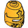 LEGO Bright Light Orange Knight&#039;s Helmet (89520)