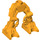LEGO Orange clair brillant Jambes (54276)