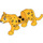 LEGO Leuchtendes helles Orange Leopard