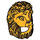LEGO Bright Light Orange Lion Costume Head Cover (68517)