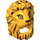 LEGO Bright Light Orange Lion Costume Head Cover (68517)
