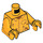 LEGO Helles Licht Orange Minifig Torso (973 / 76382)