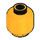 LEGO Helles Licht Orange Minifigure Kopf (Einbau-Vollbolzen) (3274 / 3626)