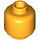LEGO Helder Lichtoranje Minifigure Hoofd (Verzonken Solid Stud) (3274 / 3626)