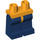 LEGO Helles Licht Orange Minifigure Hüften mit Dark Blau Beine (3815 / 73200)