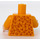 LEGO Bright Light Orange Molly Weasley with Orange Suit Minifig Torso (973 / 76382)