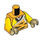 LEGO Bright Light Orange Monkey King Minifig Torso (973 / 76382)