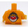 LEGO Lysorange Monkie Kid (Relaxed) Minifig Torso (973 / 76382)