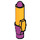 LEGO Orange clair brillant Pen avec Magenta Tip (35809)