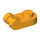 LEGO Helles Licht Orange Platte 1 x 1 Runden mit Griff (26047)