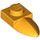 LEGO Helles Licht Orange Platte 1 x 1 mit Zahn (35162 / 49668)
