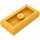 LEGO Orange clair brillant assiette 1 x 2 avec 1 Stud (avec Groove) (3794 / 15573)