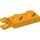 LEGO Orange clair brillant assiette 1 x 2 avec Agrafe Horizontal sur Fin (42923 / 63868)