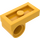 LEGO Orange clair brillant assiette 1 x 2 avec Épingle Trou (11458)