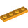 LEGO Bright Light Orange Plate 1 x 4 (3710)