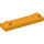 LEGO Orange clair brillant assiette 1 x 4 avec Deux Goujons avec rainure (41740)