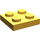 LEGO Helder Lichtoranje Plaat 2 x 2 (3022 / 94148)