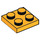 LEGO Orange clair brillant assiette 2 x 2 (3022 / 94148)