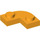 LEGO Helles Licht Orange Platte 2 x 2 Runden Ecke (79491)