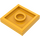 LEGO Helles Licht Orange Platte 2 x 2 mit Nut und 1 Center Stud (23893 / 87580)