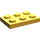 LEGO Orange clair brillant assiette 2 x 3 (3021)