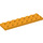 LEGO Orange clair brillant assiette 2 x 8 (3034)