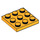 LEGO Orange clair brillant assiette 3 x 3 (11212)