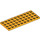 LEGO Helles Licht Orange Platte 4 x 10 (3030)