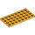 LEGO Helles Licht Orange Platte 4 x 8 (3035)