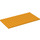 LEGO Orange clair brillant assiette 8 x 16 (92438)