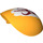 LEGO Helles Licht Orange Gerundet Schulter Armor mit rot Mandalorian Insignia (21560 / 36040)