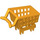 LEGO Bright Light Orange Shopping Cart (49649)