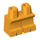 LEGO Helles Licht Orange Kurz Beine mit Schwarz toe gaps (41879)