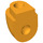 LEGO Orange clair brillant Épaule (22392)