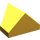 LEGO Orange clair brillant Pente 1 x 2 (45°) Double / Inversé avec fond ouvert (3049)