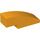 LEGO Orange clair brillant Pente 1 x 3 Incurvé (50950)