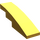 LEGO Helder Lichtoranje Helling 1 x 4 Gebogen (11153 / 61678)