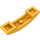 LEGO Orange clair brillant Pente 1 x 4 Incurvé Double (93273)