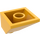 LEGO Orange clair brillant Pente 2 x 2 (45°) Coin (3045)