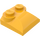 LEGO Helder Lichtoranje Helling 2 x 2 Gebogen met gebogen uiteinde (47457)
