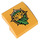 LEGO Bright Light Orange Slope 2 x 2 Curved with Jungle Explorers Logo (15068 / 31587)