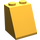 LEGO Helder Lichtoranje Helling 2 x 2 x 2 (65°) met buis aan de onderzijde (3678)
