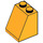 LEGO Helles Licht Orange Steigung 2 x 2 x 2 (65°) mit Unterrohr (3678)