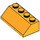 LEGO Helles Licht Orange Steigung 2 x 4 (45°) mit glatter Oberfläche (3037)