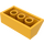 LEGO Bright Light Orange Slope 2 x 4 (45°) with Smooth Surface (3037)