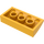 LEGO Helder Lichtoranje Helling 2 x 4 Gebogen met buizen aan de onderzijde (88930)