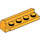 LEGO Orange clair brillant Pente 2 x 4 x 1.3 Incurvé (6081)